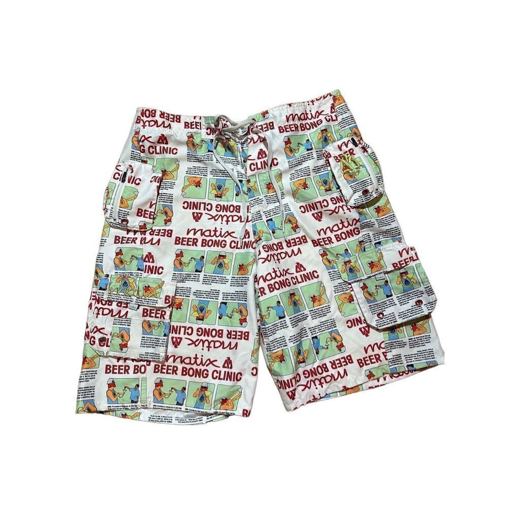 Matix Board Shorts‎ Men’s 33 Clinic Military Party